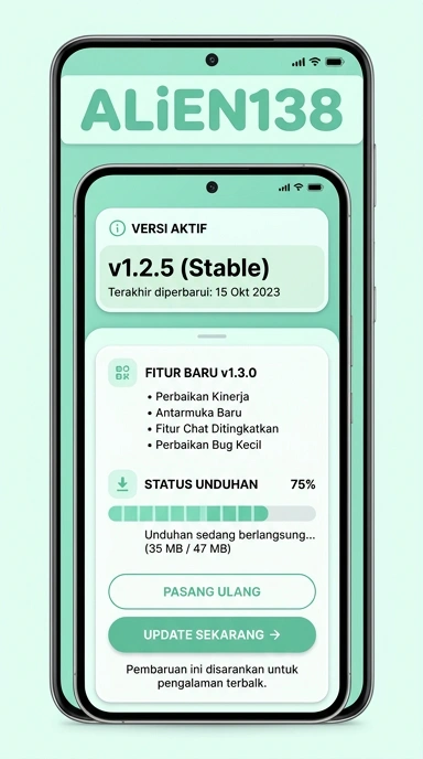 Riwayat Versi alien138 untuk Pengguna Android